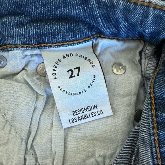 Lovers + Friends Distressed Ricky Low Rise Skinny in Brighton - Picture 11 of 14